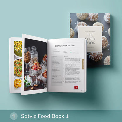 Combo Pack of 3 Satvic Food Books