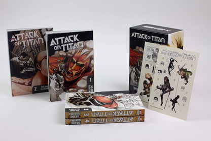 Attack on Titan by Hajime Isayama Part  1 of 7 (set of 4 books)