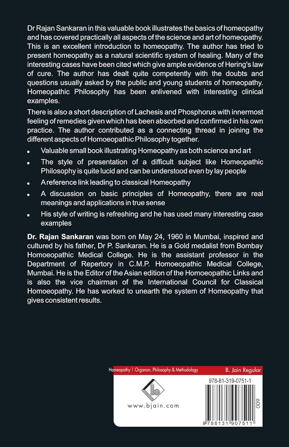 Homoeopathy The Science of Healing