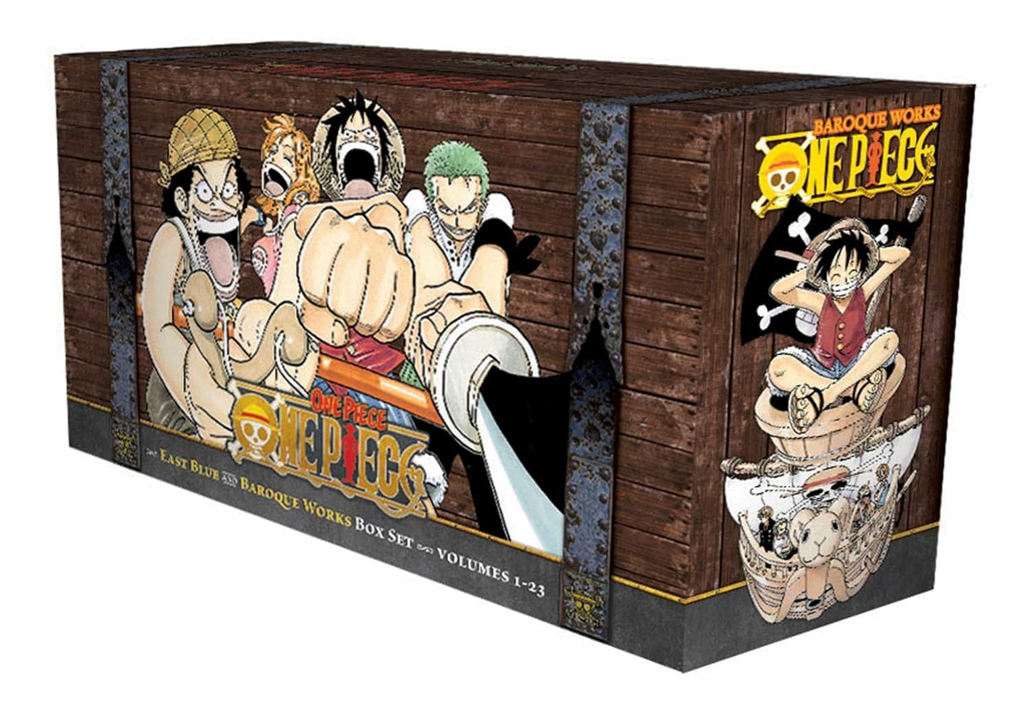 One Piece Box Set: East Blue and Baroque Works, Set of 23 (One Piece Box Sets)