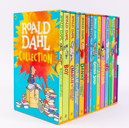 Roald Dahl Complete Collection (16 Book Boxset)