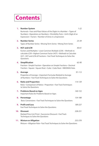 Fast Track Objective Arithmetic