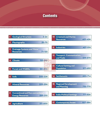 Geography of India (11th Edition)