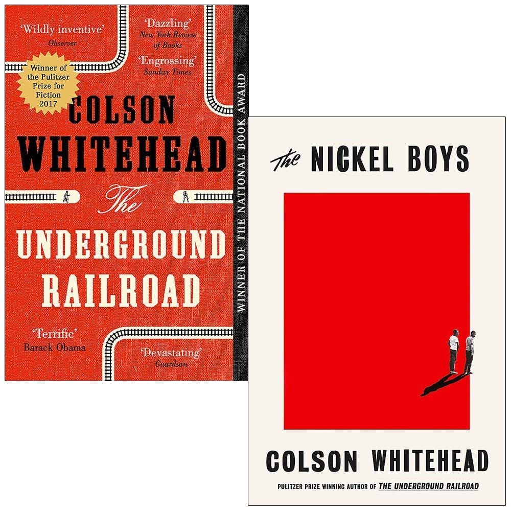 The Nickel Boys [Hardcover], The Underground Railroad 2 Books Set By Colson Whitehead