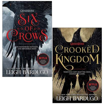 Six of Crows Leigh Bardugo Collection 2 Books Bundle (Six of Crows: Book 1, Crooked Kingdom: Book 2)