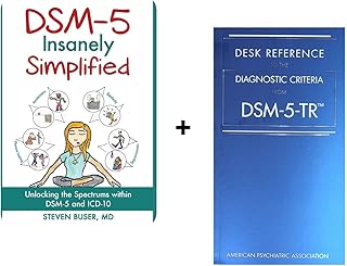 DSM-5 Insanely Simplified: Unlocking the Spectrums within DSM-5|Desk Reference to the Diagnostic Criteria from Dsm-5-tr 5th Edition| DSM 5 insanely simplified|desk reference to the diagnostic criteria