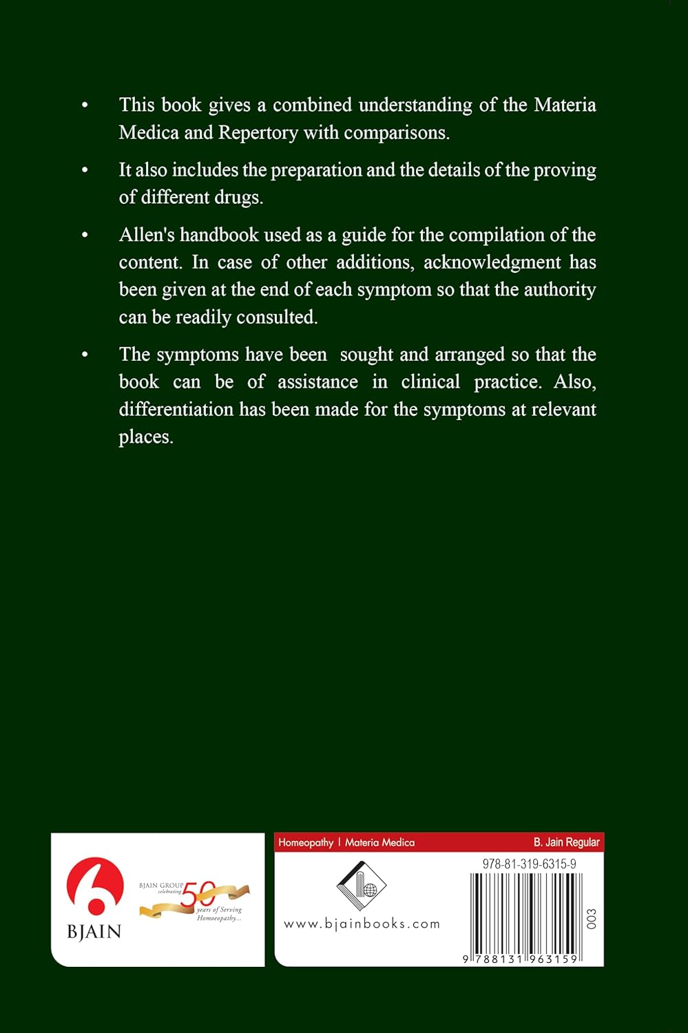 Plain Talks on Materia Medica With Comparisons