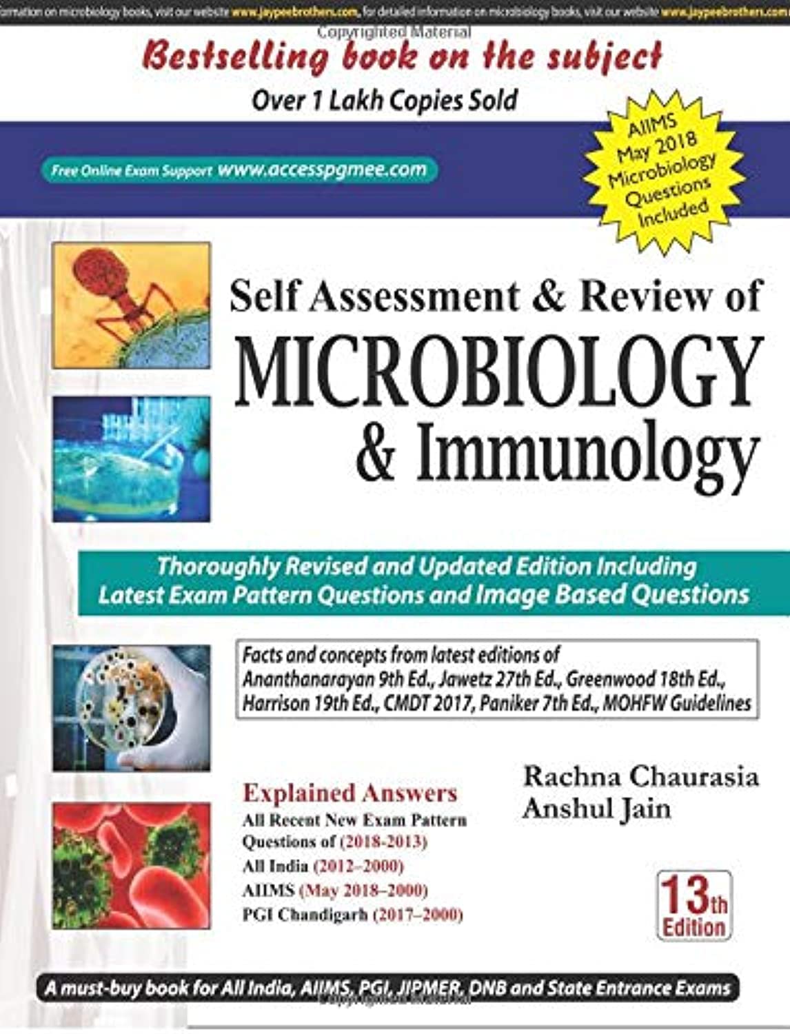 Self Assessment & Review of Microbiology & Immunology (13th Edition)
