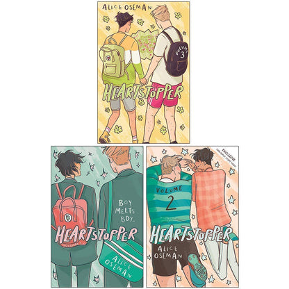 Heartstopper Series A Graphic Novel - Volume 1-3 Books Collection Set by Alice Oseman