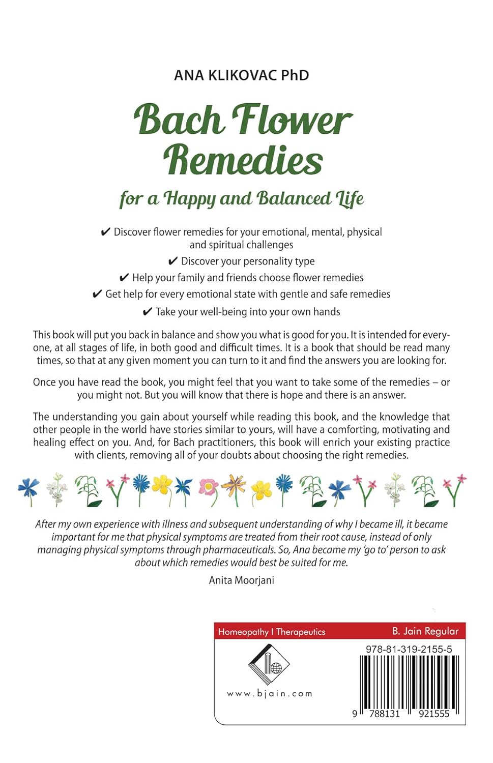 Bach Flower Remedies for a Happy & Balanced Life