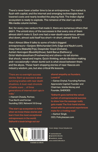 How I Almost Blew It