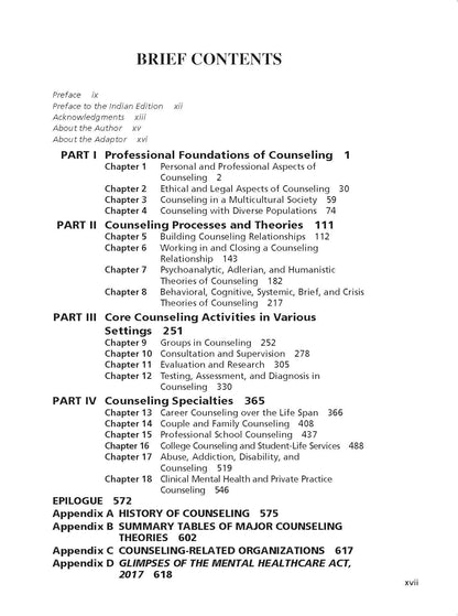 Counseling - A Comprehensive Profession (8th Edition)