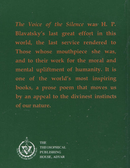 The Voice of the Silence with AA notes by H. P. Blavatsky