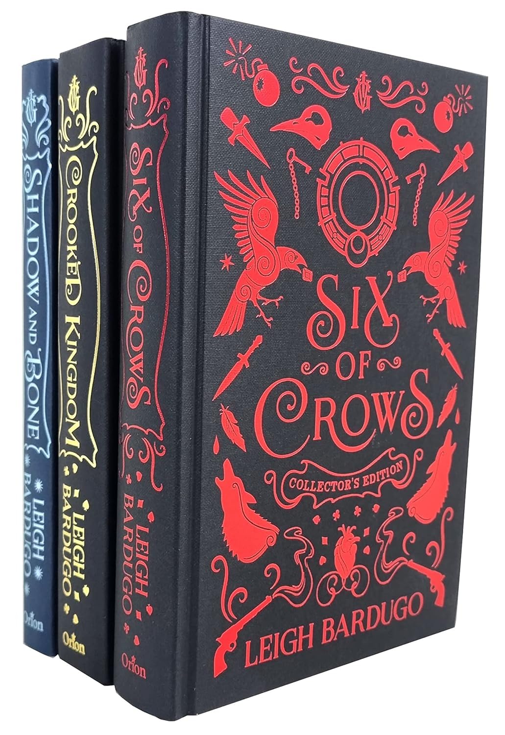 Leigh Bardugo 3 Books Set : Shadow And Bone, Six Of Crows & Crooked Kingdom