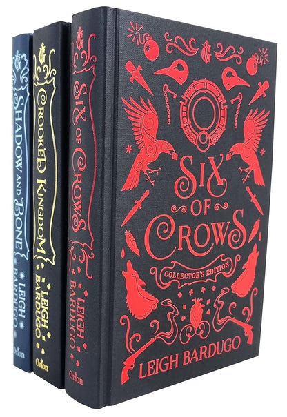 Leigh Bardugo 3 Books Set : Shadow And Bone, Six Of Crows & Crooked Kingdom