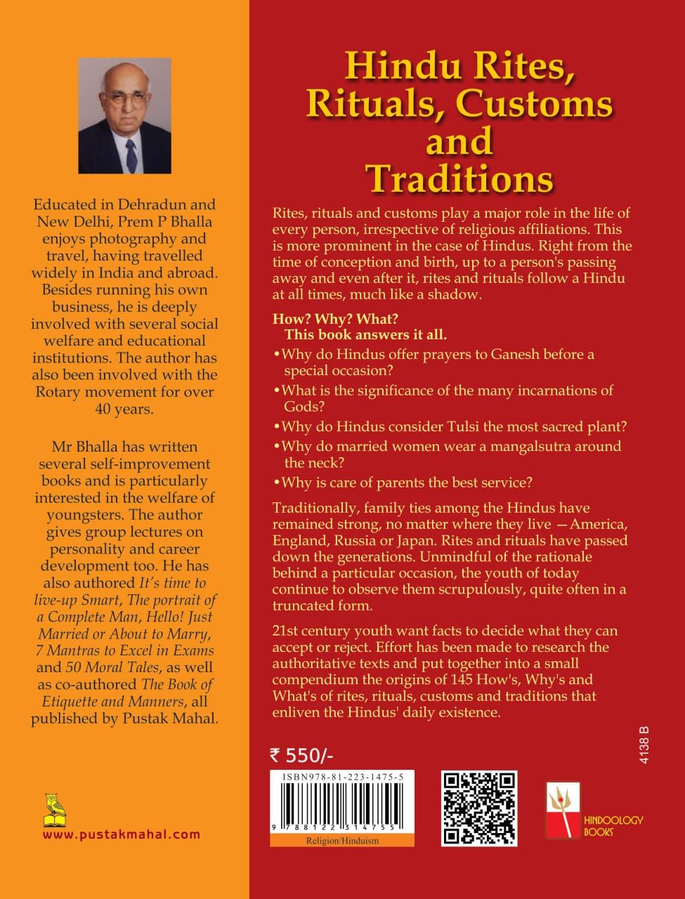 Hindu Rites, Rituals, Customs and Traditions