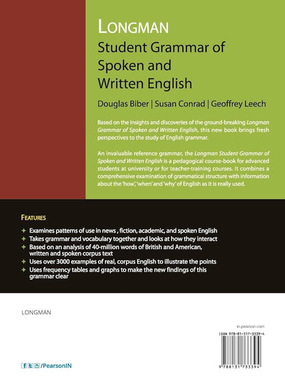 Longman Student Grammar of Spoken English