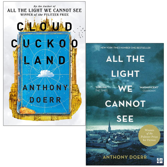 Cloud Cuckoo Land & All the Light We Cannot See 2 Books Collection Set By Anthony Doerr