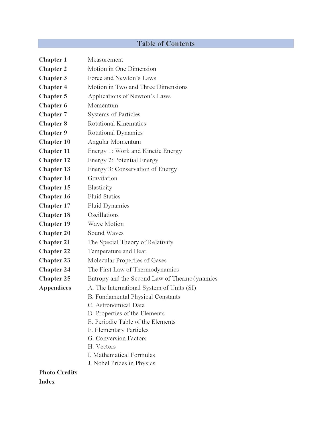 Physics, Vol 1, 5ed , An Indian Adaptation by by  Resnick|Halliday|Krane