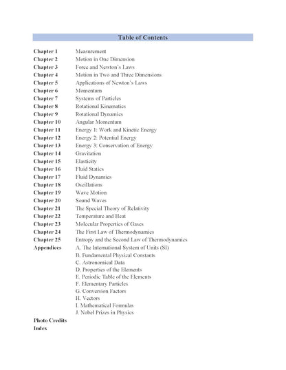 Physics, Vol 1, 5ed , An Indian Adaptation by by  Resnick|Halliday|Krane