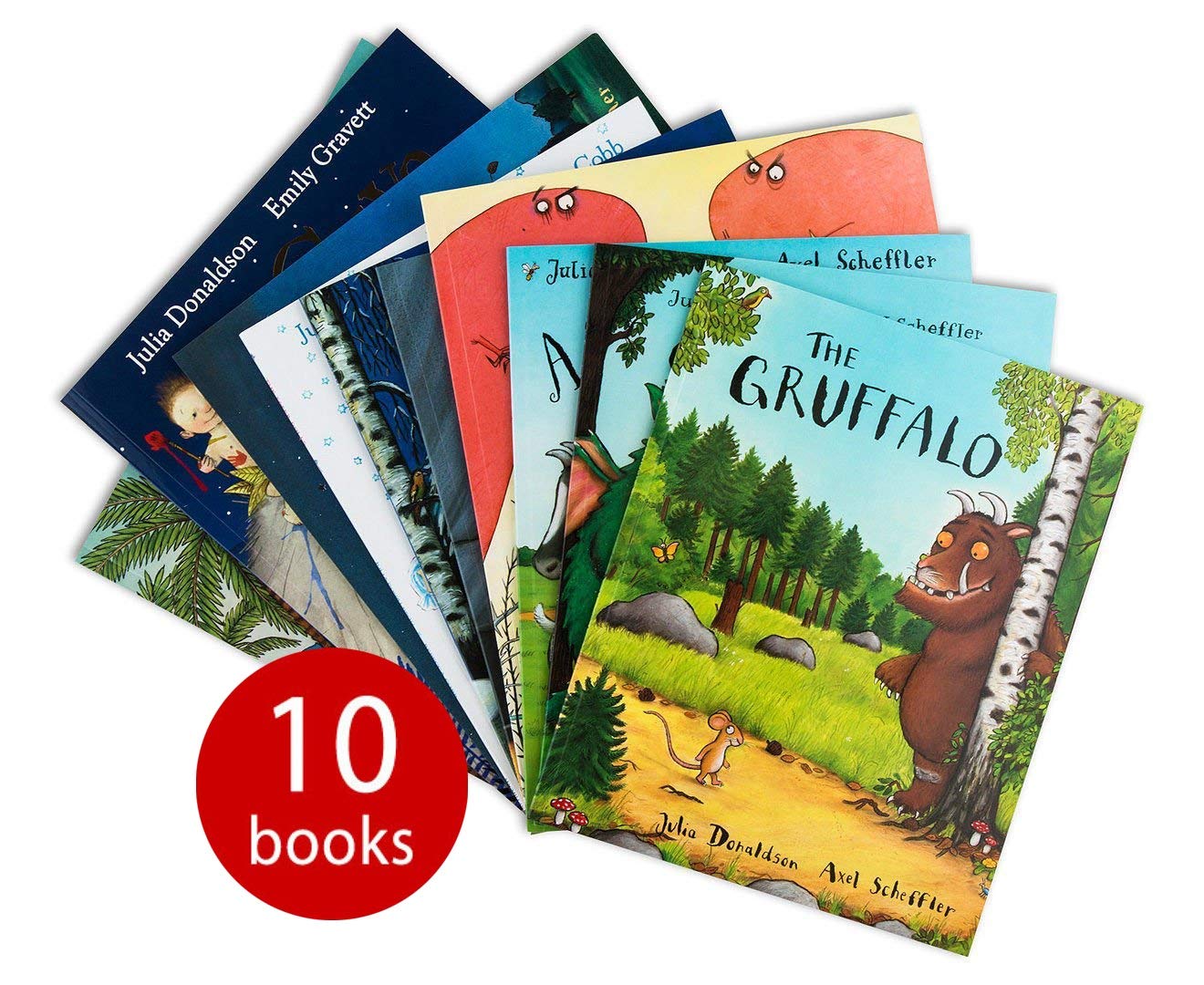 Julia Donaldson Books - Set of 10 Various Books