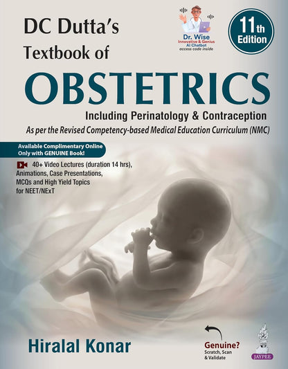 DC Dutta's Textbook of Obstetrics (11th Edition)