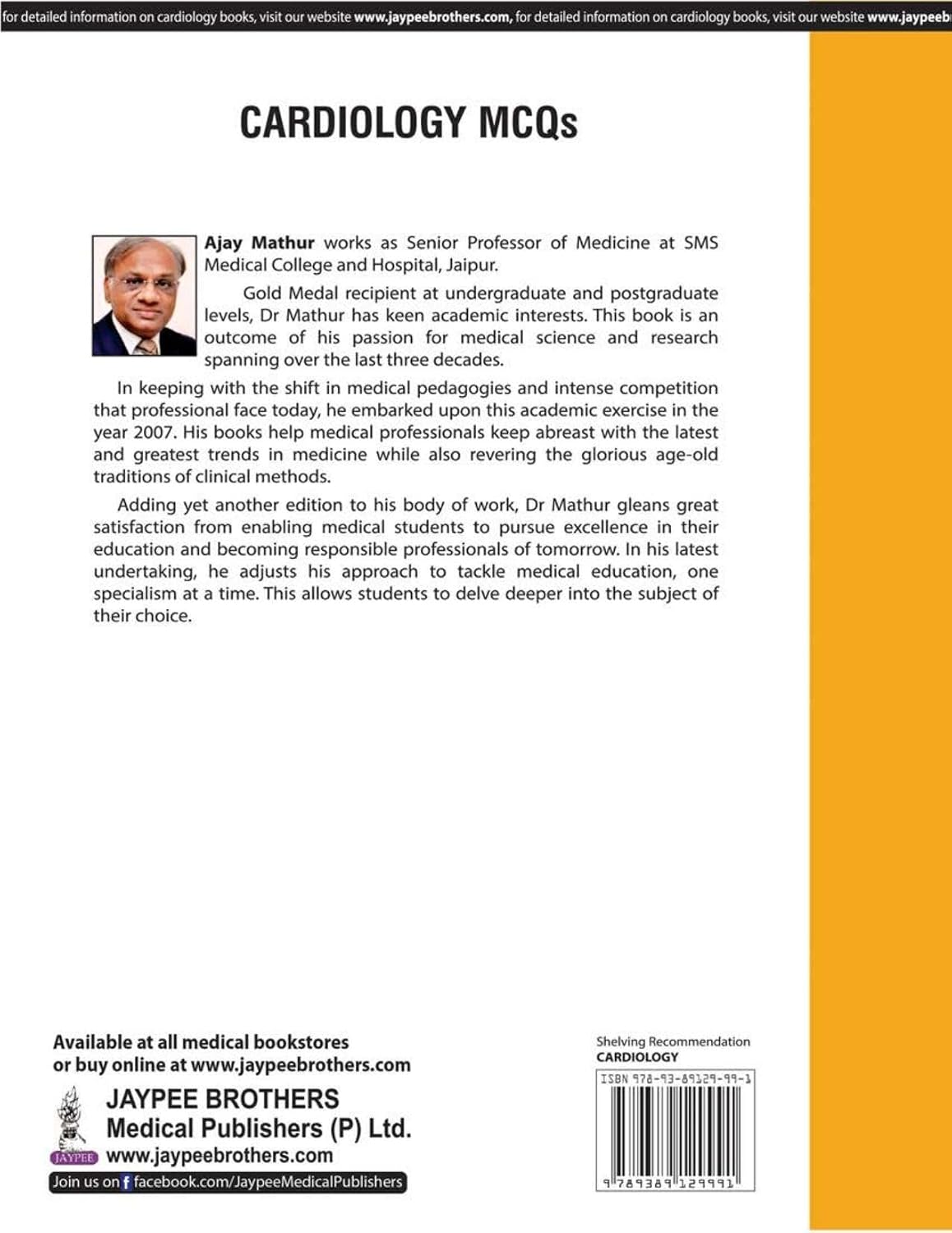 Cardiology MCQs by Ajay Mathur