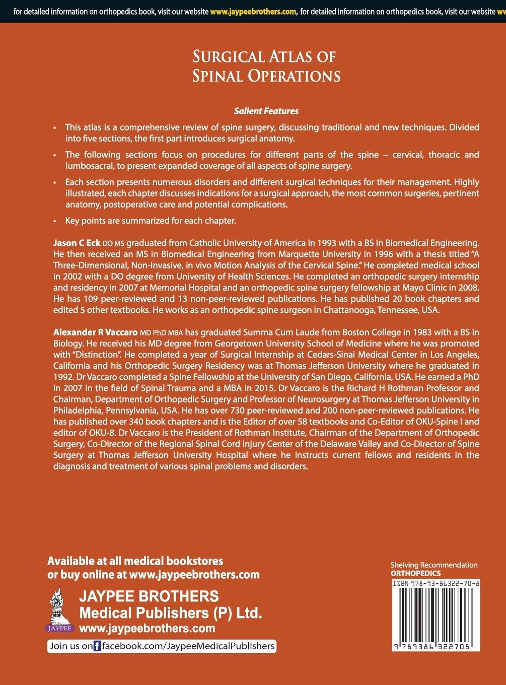 Surgical Atlas of Spinal Operations (2nd Edition)