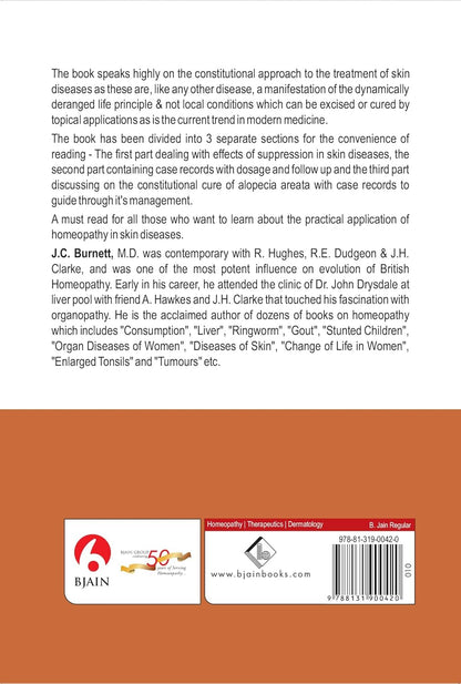 Diseases of the Skin Their Constitutional Nature and Homoeopathic Cure