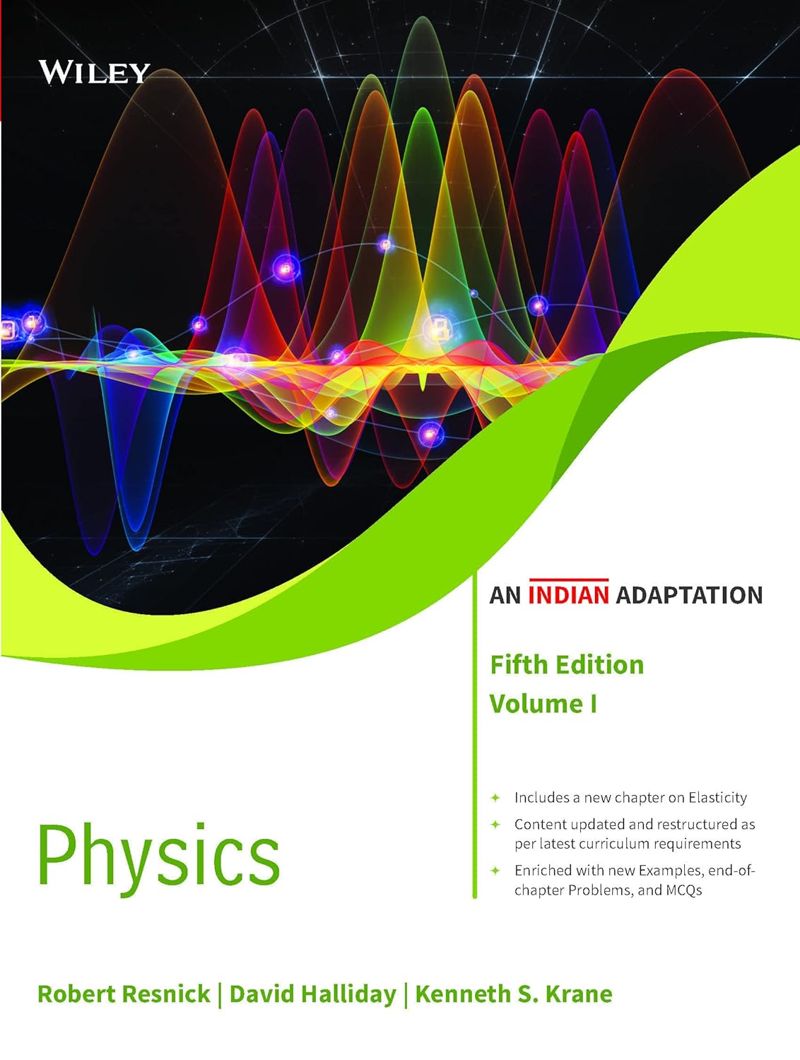 Physics, Vol 1, 5ed , An Indian Adaptation by by  Resnick|Halliday|Krane