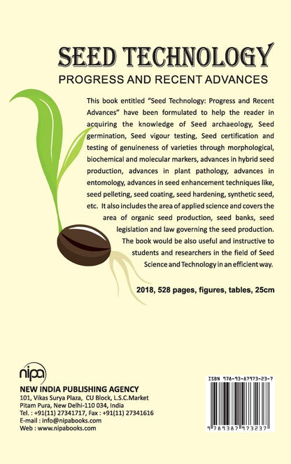 Seed Technology: Progress and Recent Advances