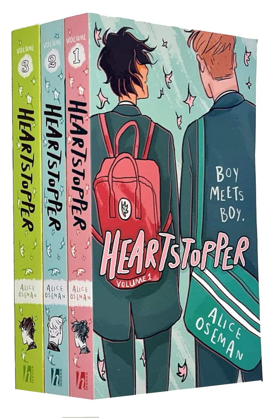 Heartstopper Series A Graphic Novel - Volume 1-3 Books Collection Set by Alice Oseman