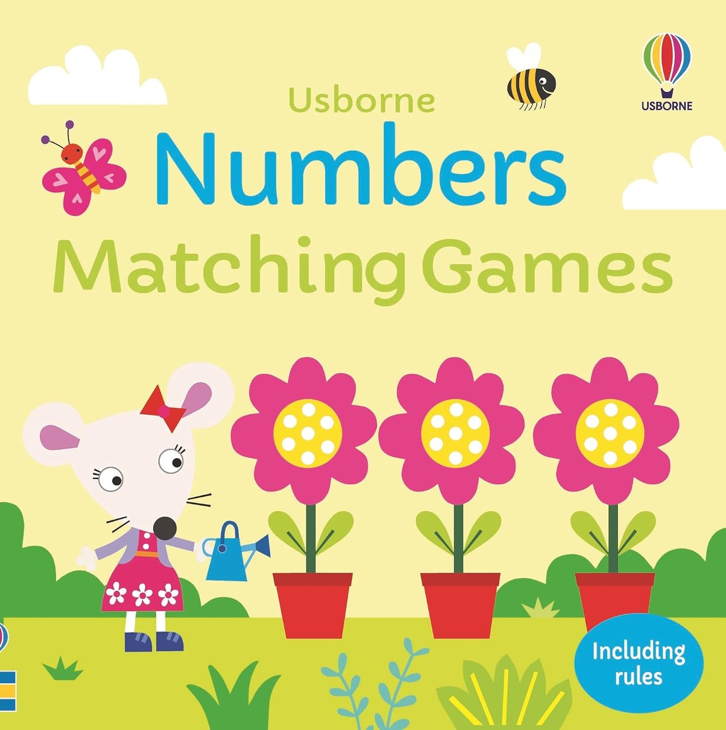 Usborne Numbers Matching Games and Book
