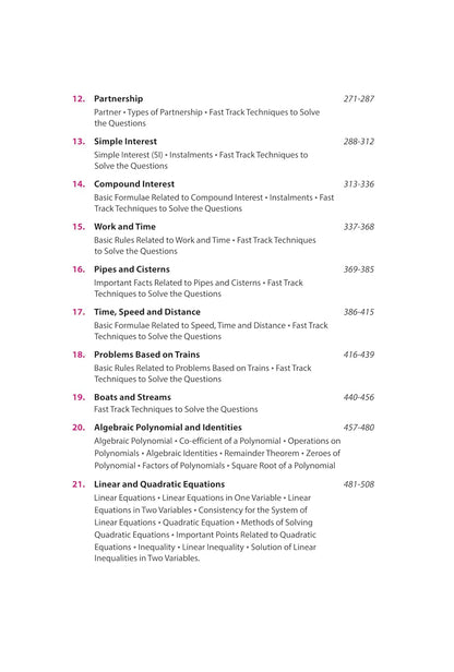 Fast Track Objective Arithmetic