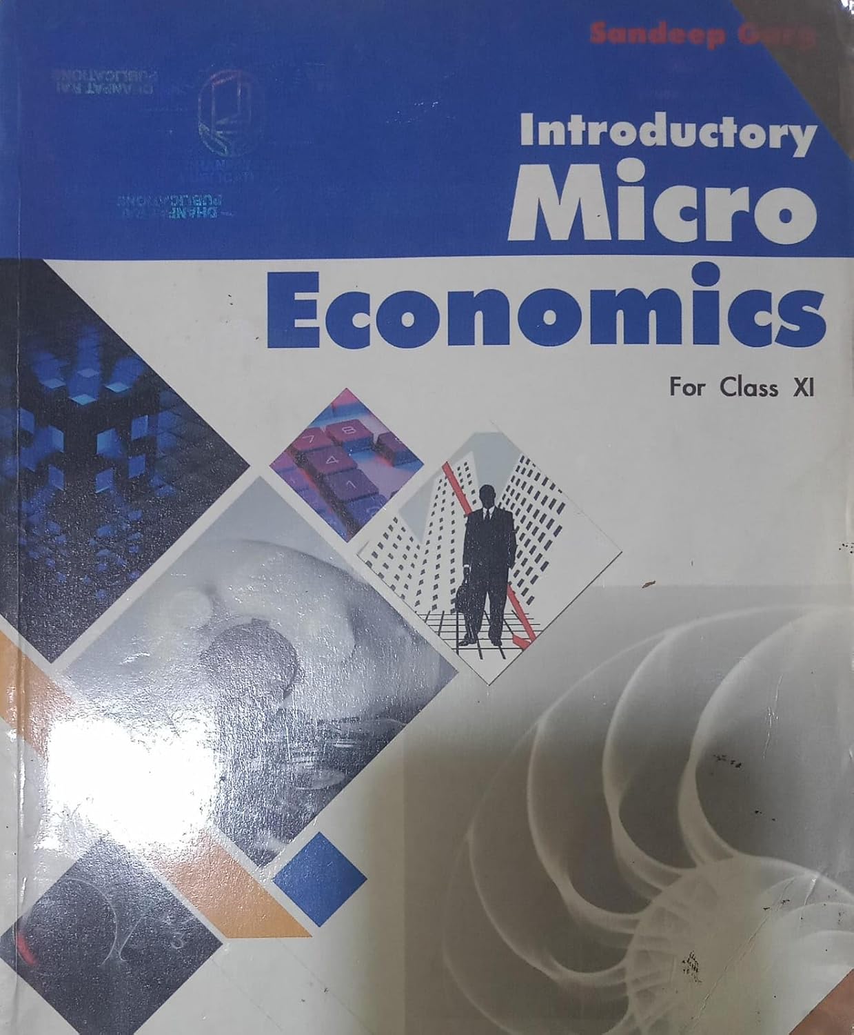 Introductory Micro Economics For Class 11 By Sandeep Garg (Second Hand & Used Book)