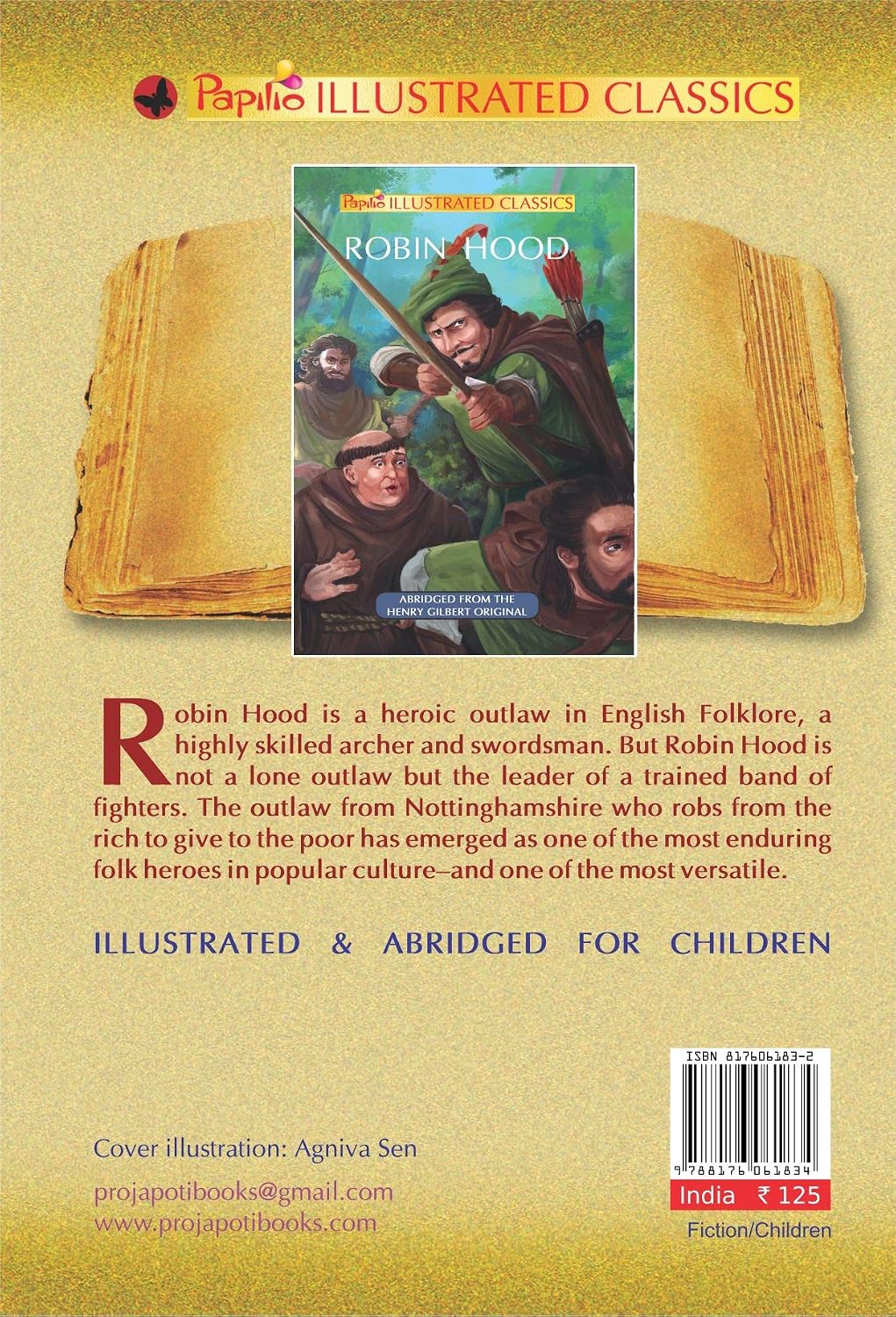 ROBIN HOOD (Abridged & illustrated edition)