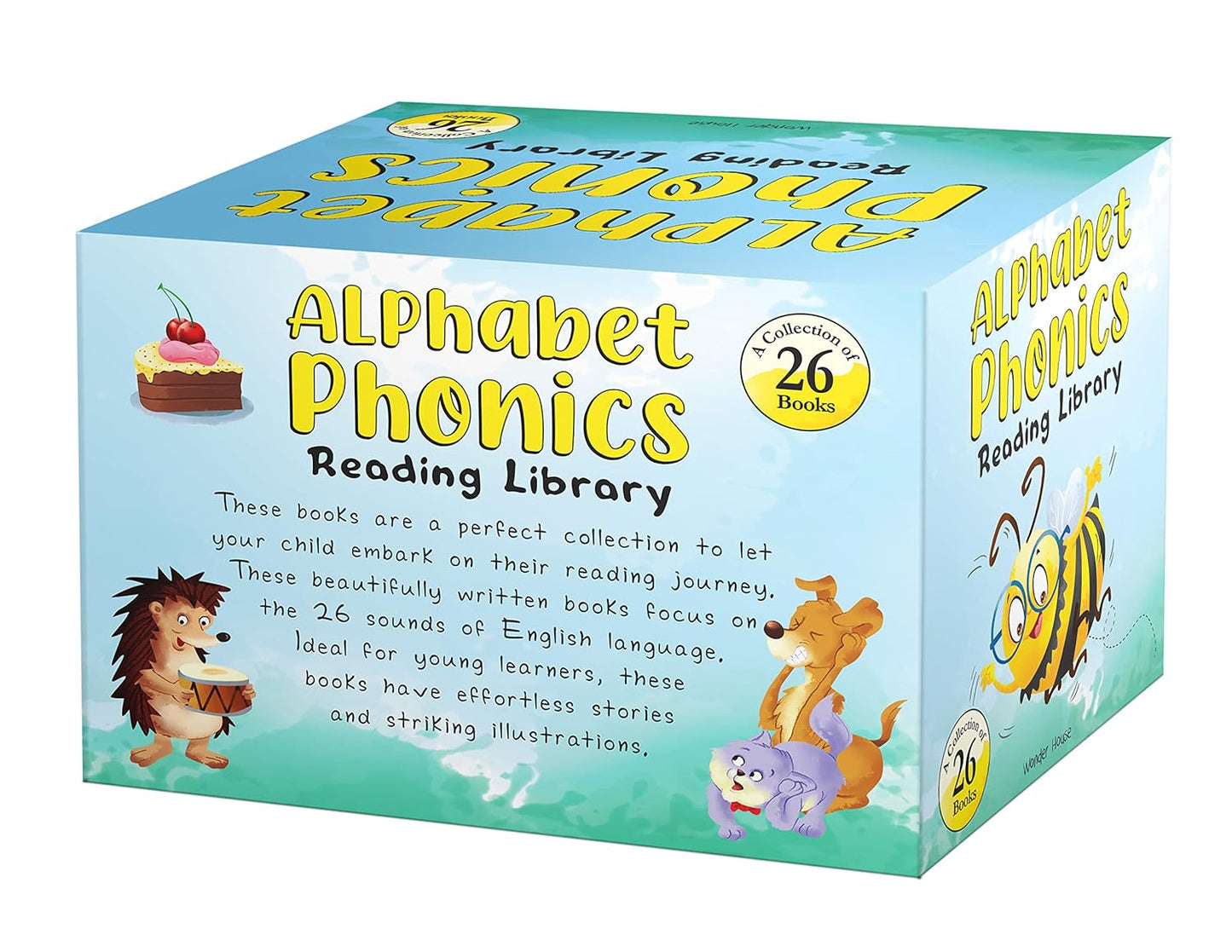 Alphabet Phonics - Reading Library For Children (Boxset of 26 books)