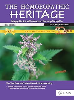 The Homoeopathic Heritage (DECEMBER 2024)