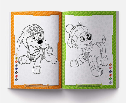 Pups to the Lookout: Paw Patrol, Color By Number Activity Book
