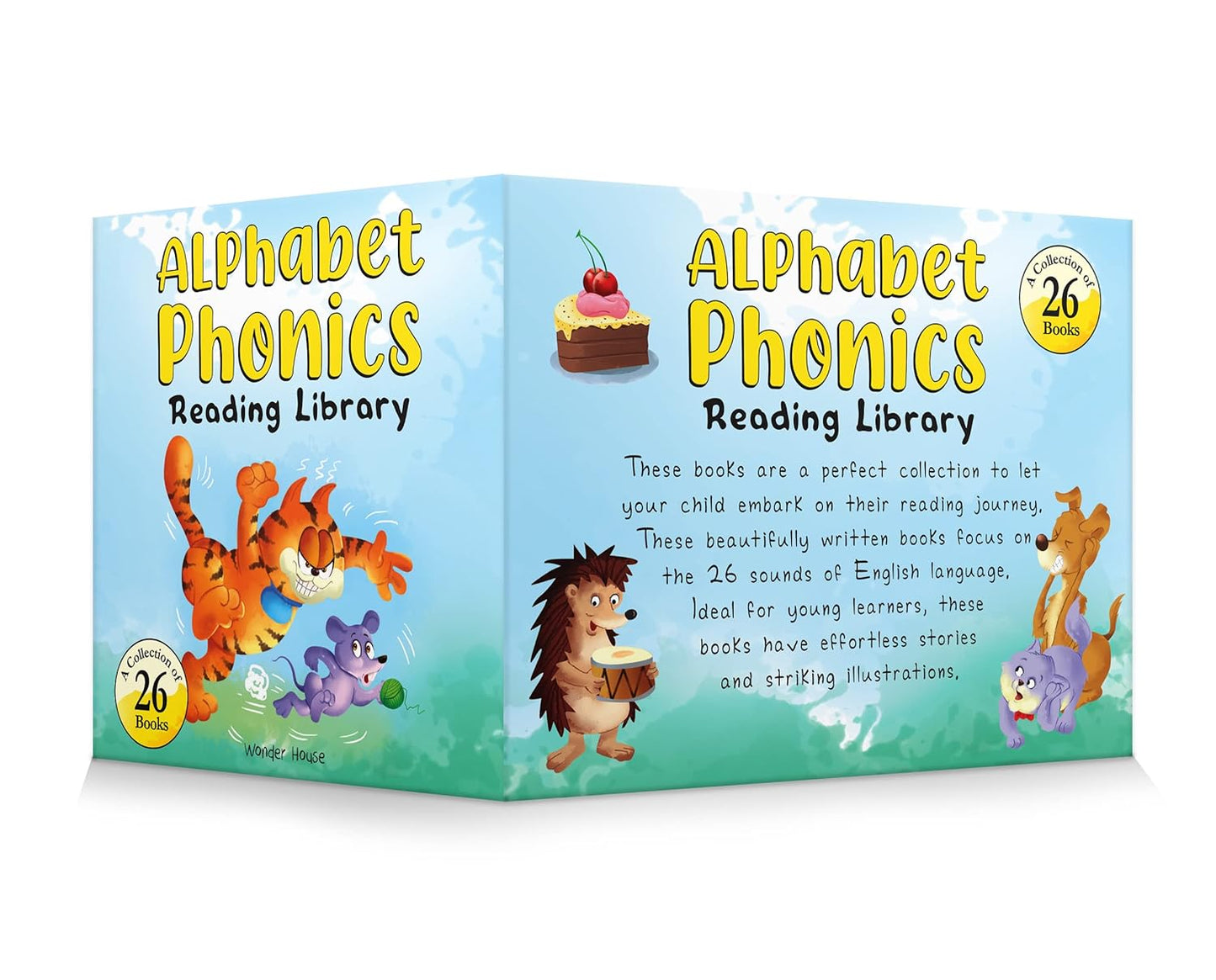 Alphabet Phonics - Reading Library For Children (Boxset of 26 books)