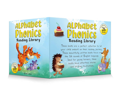 Alphabet Phonics - Reading Library For Children (Boxset of 26 books)