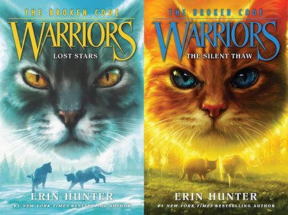 The Broken Code series 5 books collection set : Warriors The Broken Code 1 -5 books