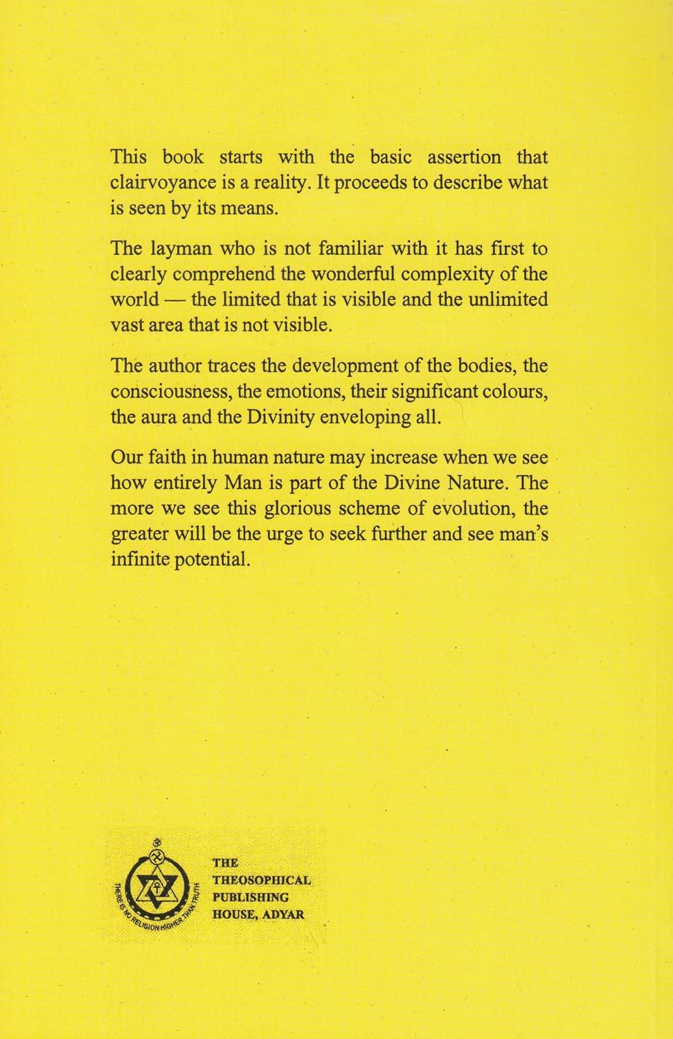 Man Visible and Invisible by C W Leadbeater