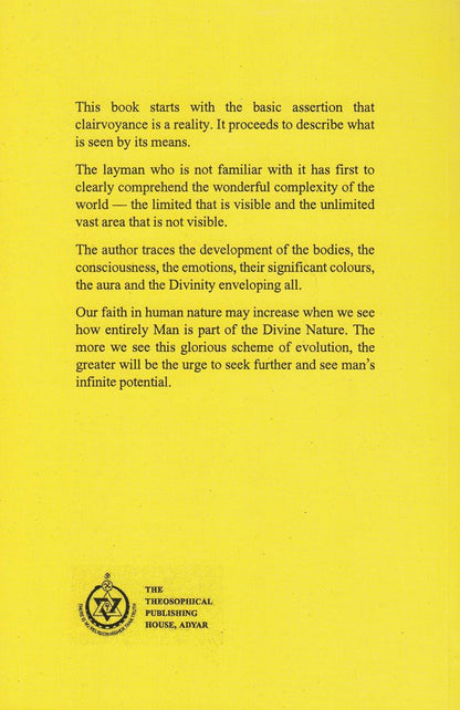Man Visible and Invisible by C W Leadbeater