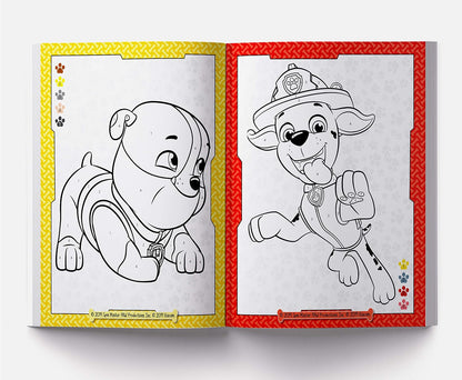 Pups to the Lookout: Paw Patrol, Color By Number Activity Book