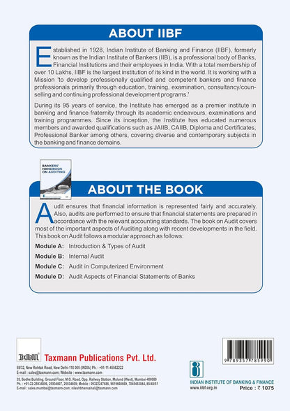 Bankers Handbook on Auditing