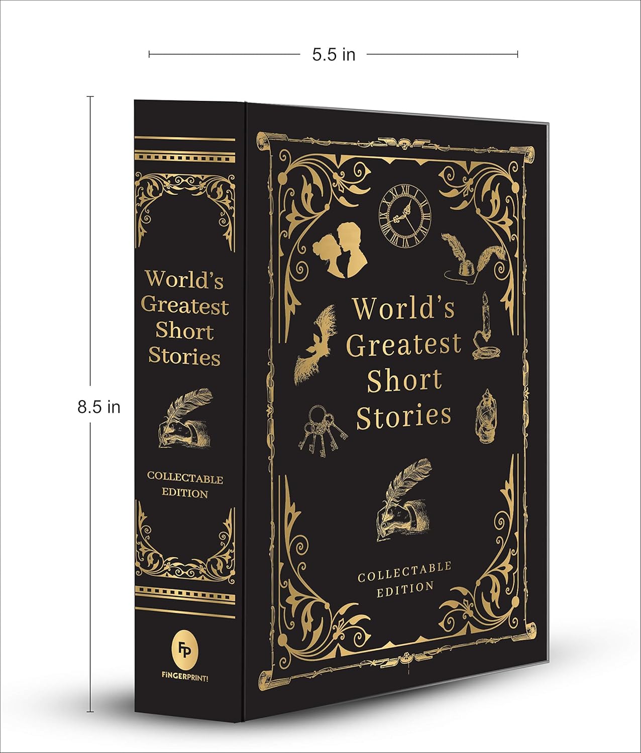 Worlds Greatest Short Stories (Deluxe Hardbound Edition)