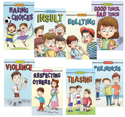 Set of 8 Serious Life Issues Books