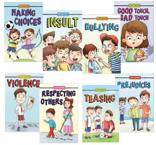 Set of 8 Serious Life Issues Books