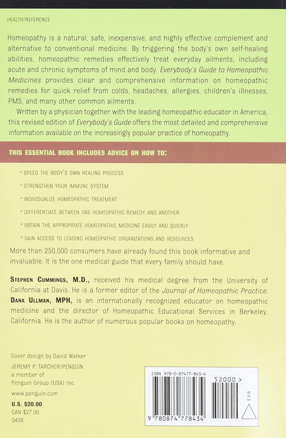 Everybody's Guide to Homeopathic Medicines: Safe and Effective Remedies for You and Your Family